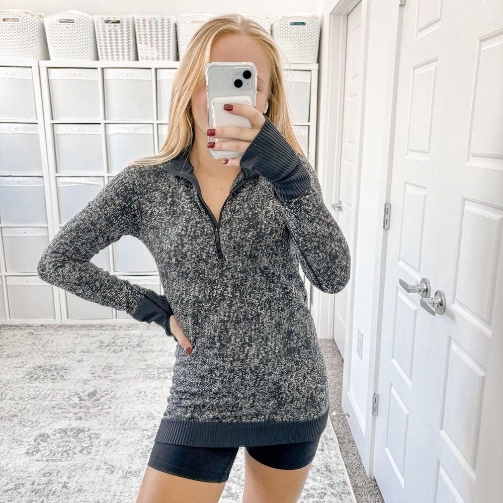 Lululemon Rest Less 1/2 Zip - Picture 2 of 10